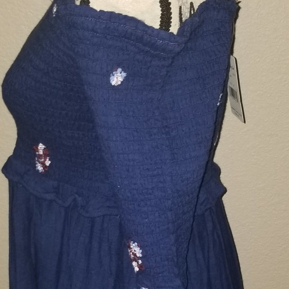 Free People off the Shoulder, Wide Sleeve Mini - Picture 7 of 11